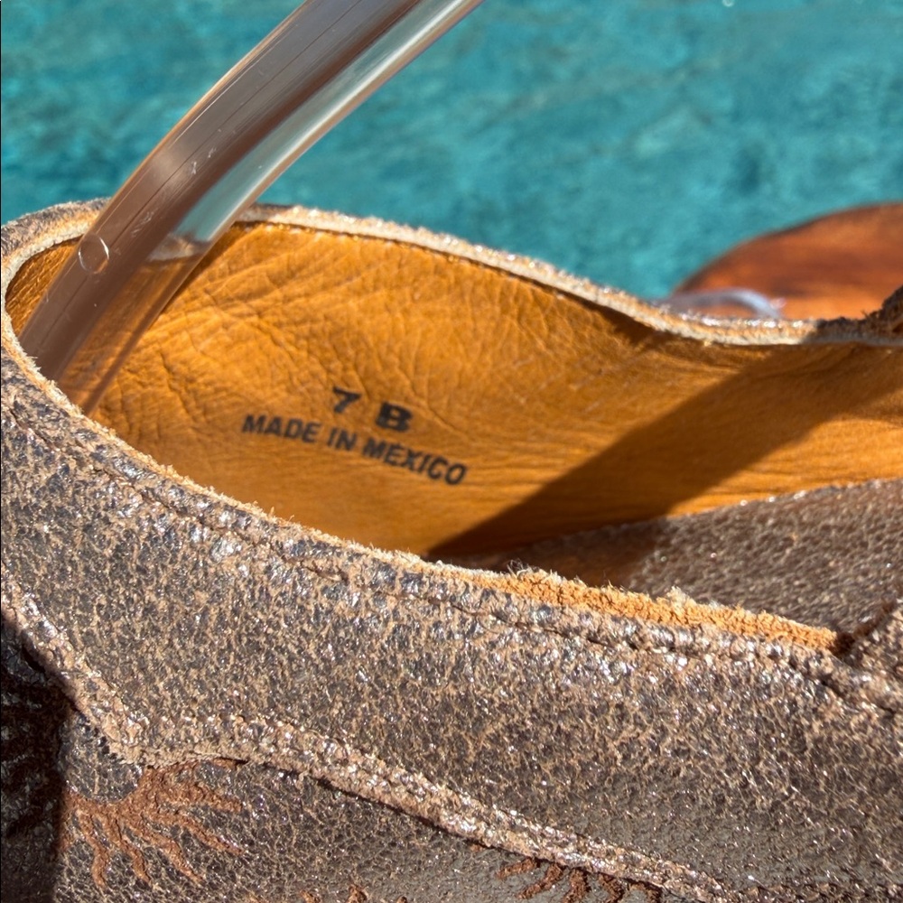 Old Gringo La Luz Sol Ankle Strap Mules New Without Tags Size 7 - Picture 13 of 16